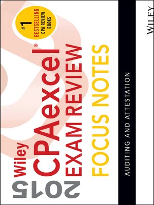 cover image of Wiley CPAexcel Exam Review 2015 Focus Notes